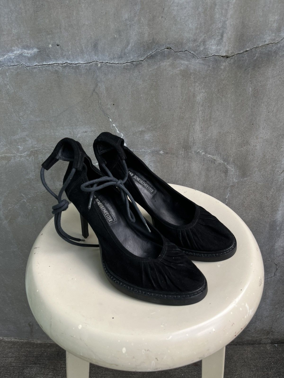 Ann Demeulemeester Cone Strapped Heels Size US 6 / IT 36 - 3 Thumbnail
