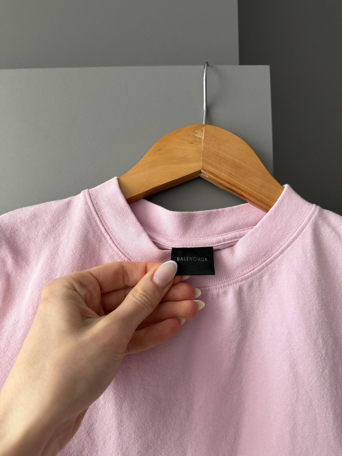 Balenciaga Balenciaga Beverly Hills Stretch Cotton Jersey Fitted Tee Size L / US 10 / IT 46 - 4 Thumbnail