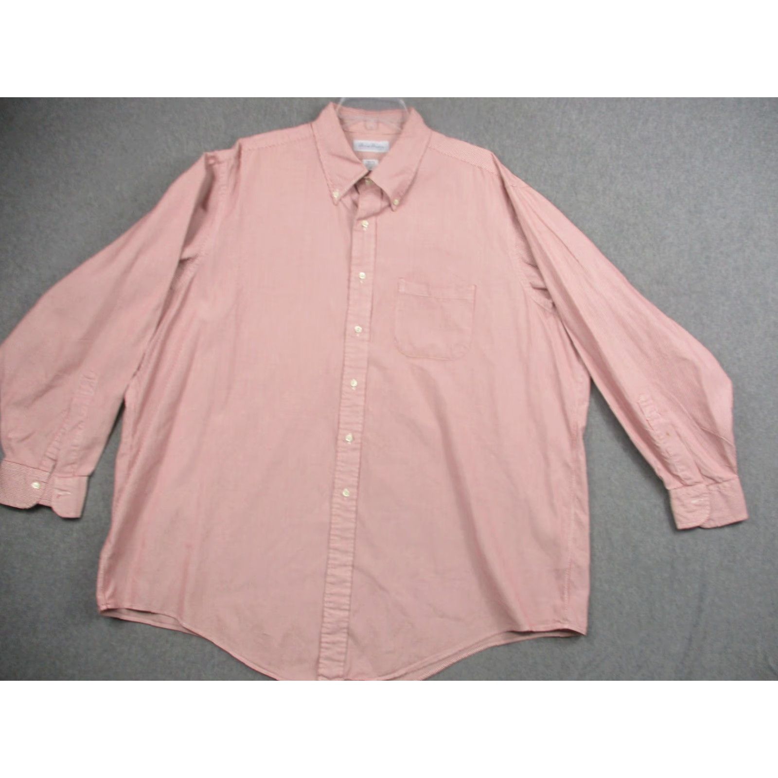 Brooks Brothers VINTAGE Brooks Brothers Shirt Mens 18.5-35 Red Stripe Dress Shirt USA 100% Cotton Long Sleeve Button-Down Collar Mens Red Striped Pattern Size US XXL / EU 58 / 5 - 2 Thumbnail