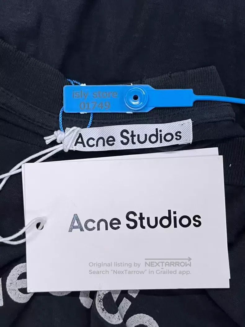 Acne Studios Acne Studios 1996 series letter print round neck short sle Size US S / EU 44-46 / 1 - 4 Thumbnail