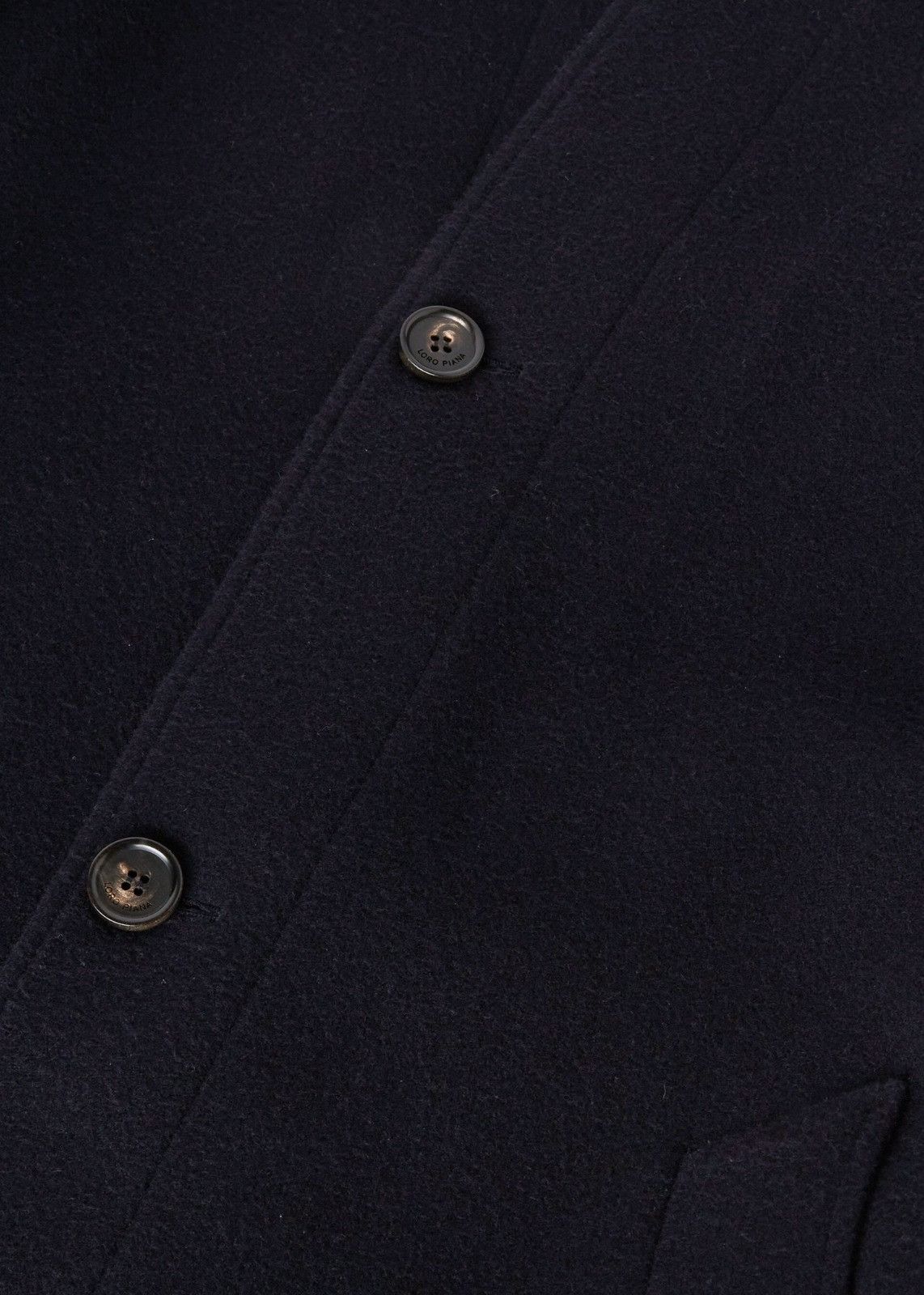 Loro Piana o1srvl11e0125 Daito Coat in Navy Blue Size US L / EU 52-54 / 3 - 6 Thumbnail