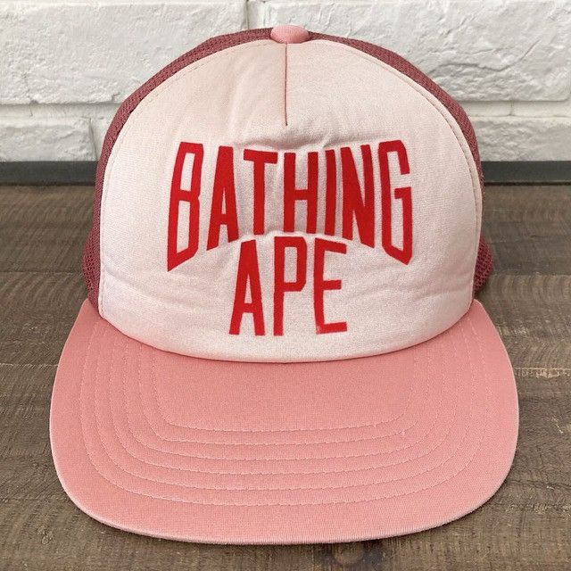 Bape 🔥Hiroshima Limited🔥 BAPE NYC Logo trucker hat cap NIGO APE Size ONE SIZE - 1 Thumbnail