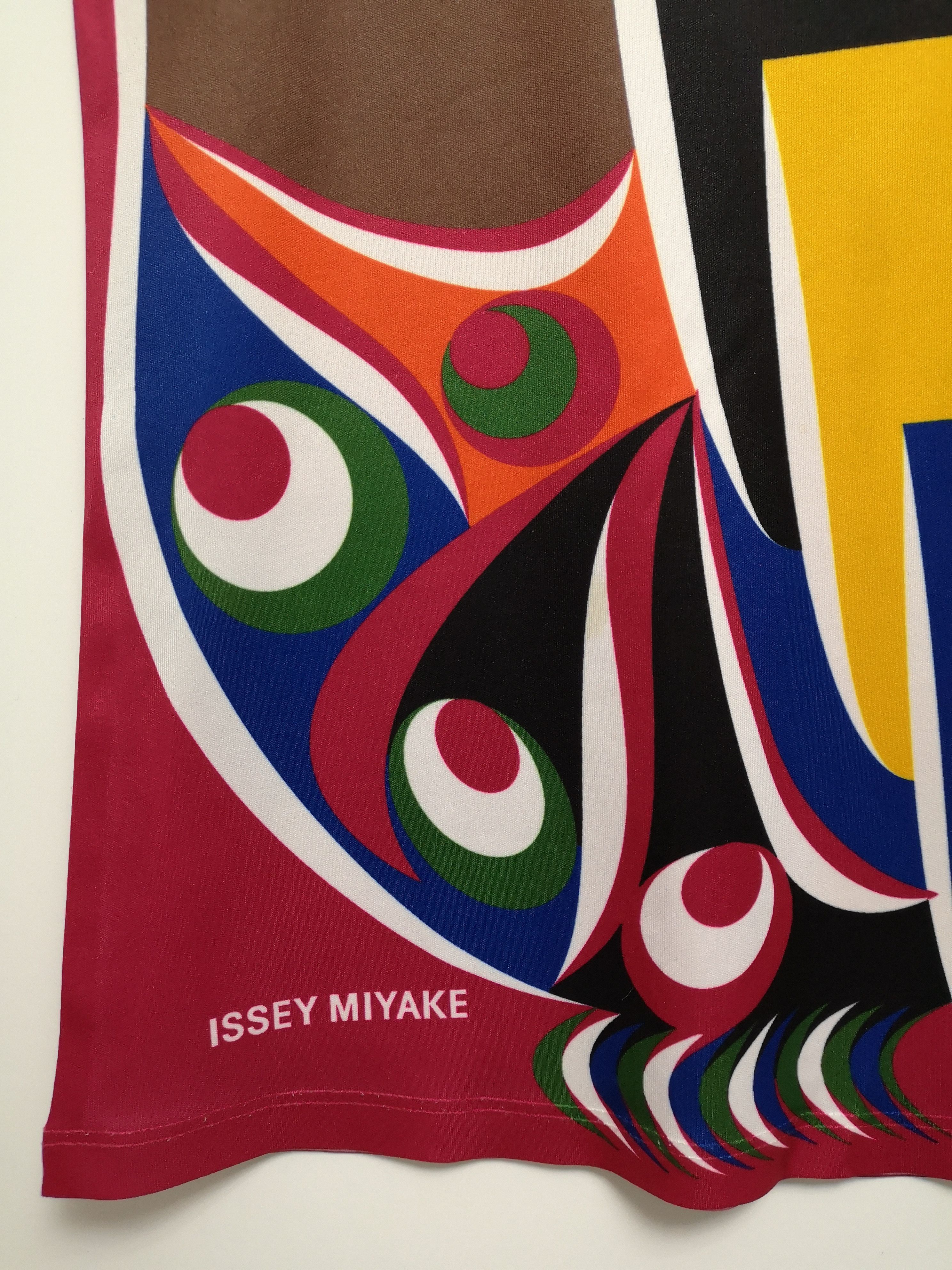 Issey Miyake Colorful Garment Printed Owl Short Sleeves T-Shirt Size S / US 4 / IT 40 - 8 Thumbnail