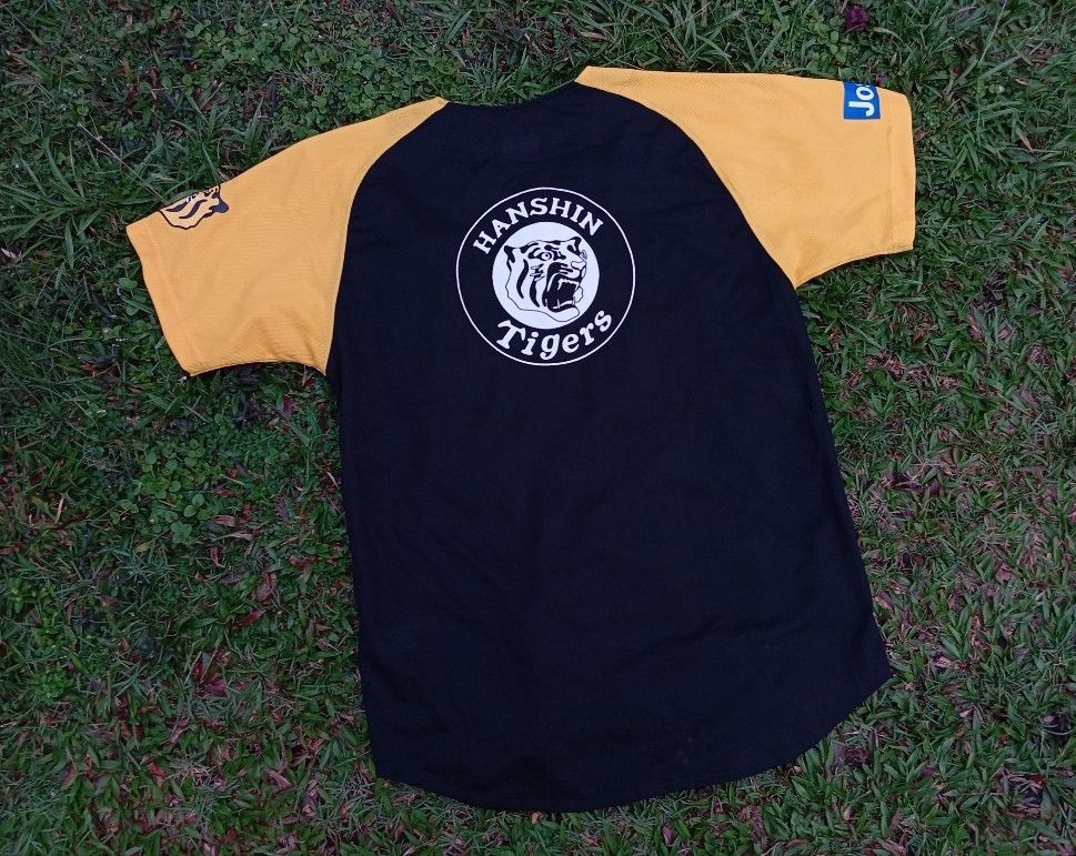 Japanese Brand × MLB Hanshin Tigers 🐯 Baseball Jersey Japan NPB 🎌⚾ Size US M / EU 48-50 / 2 - 2 Thumbnail