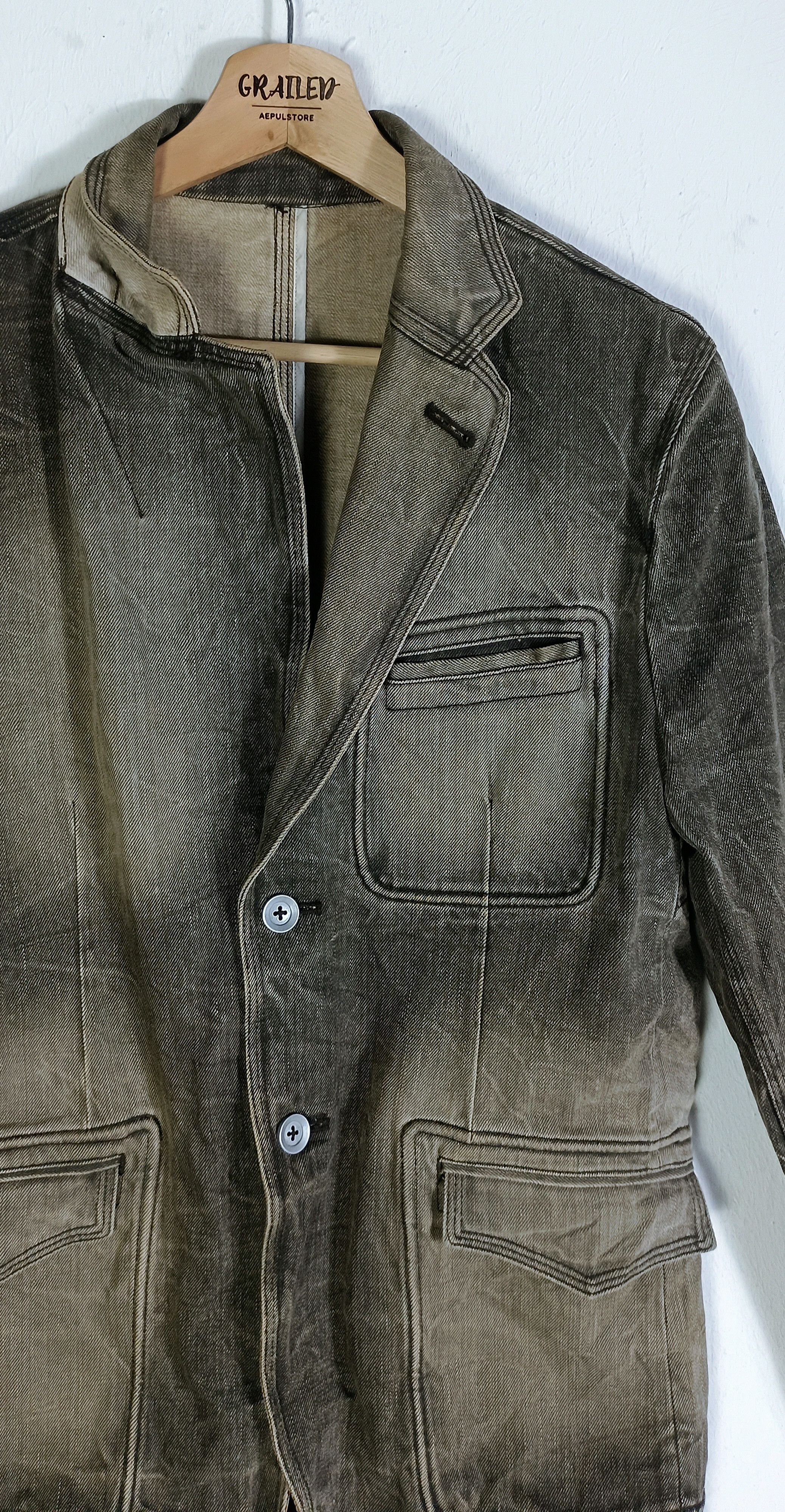 Jun Takahashi Vintage💥 Jun Men by Jun Takahashi Denim Chroe Size US M / EU 48-50 / 2 - 4 Thumbnail