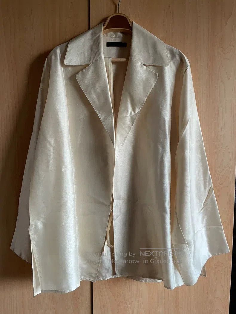 The Row The Row Silk Shirt Jacket Size M / US 6-8 / IT 42-44 - 2 Thumbnail