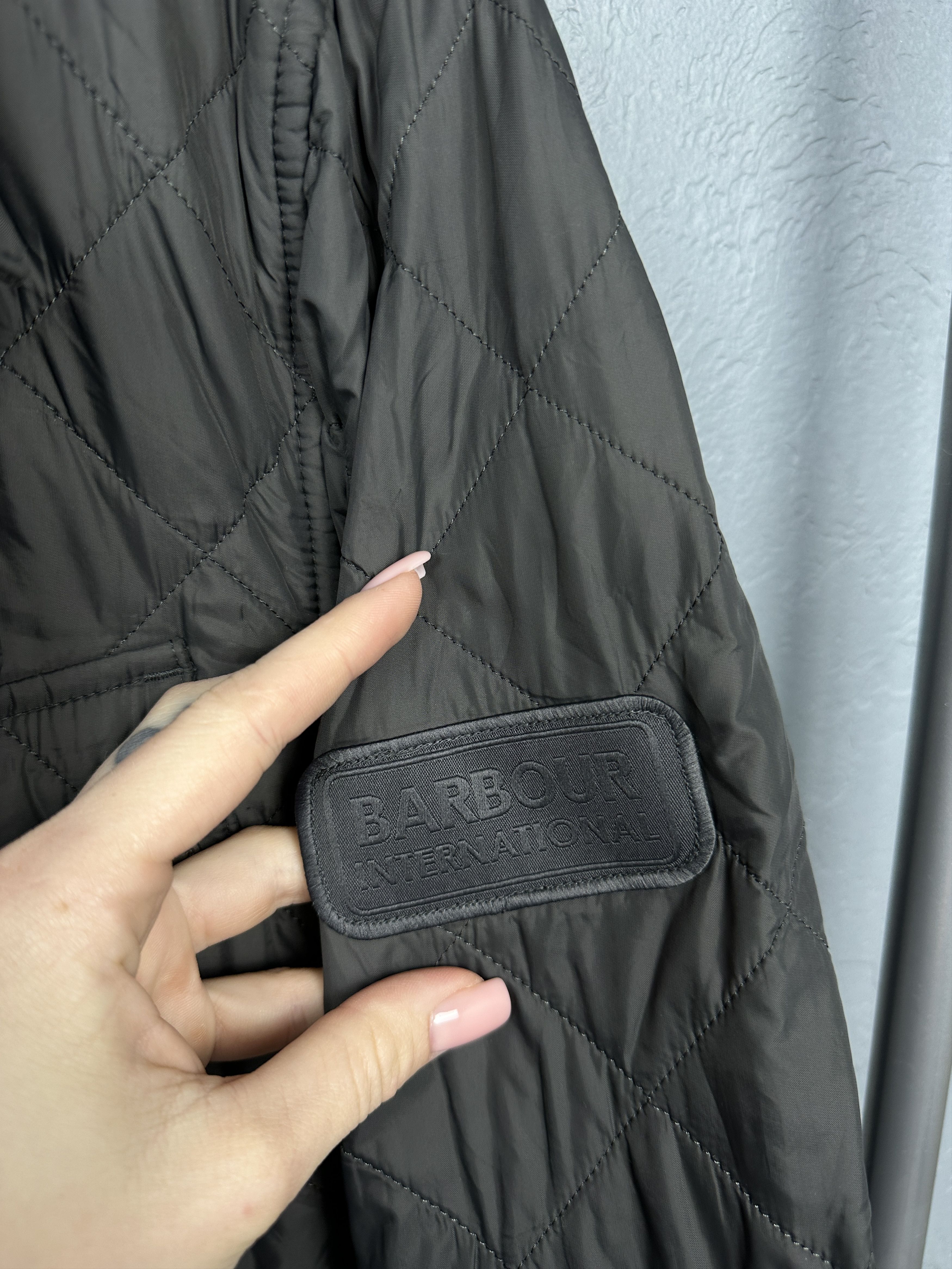 Barbour Barbour International Ariel Mens Quilted Jacket Size US XL / EU 56 / 4 - 3 Thumbnail