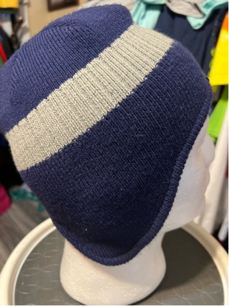 Nike Unisex Nike Beanie Hat One Size Blue Grayi Size ONE SIZE - 4 Thumbnail