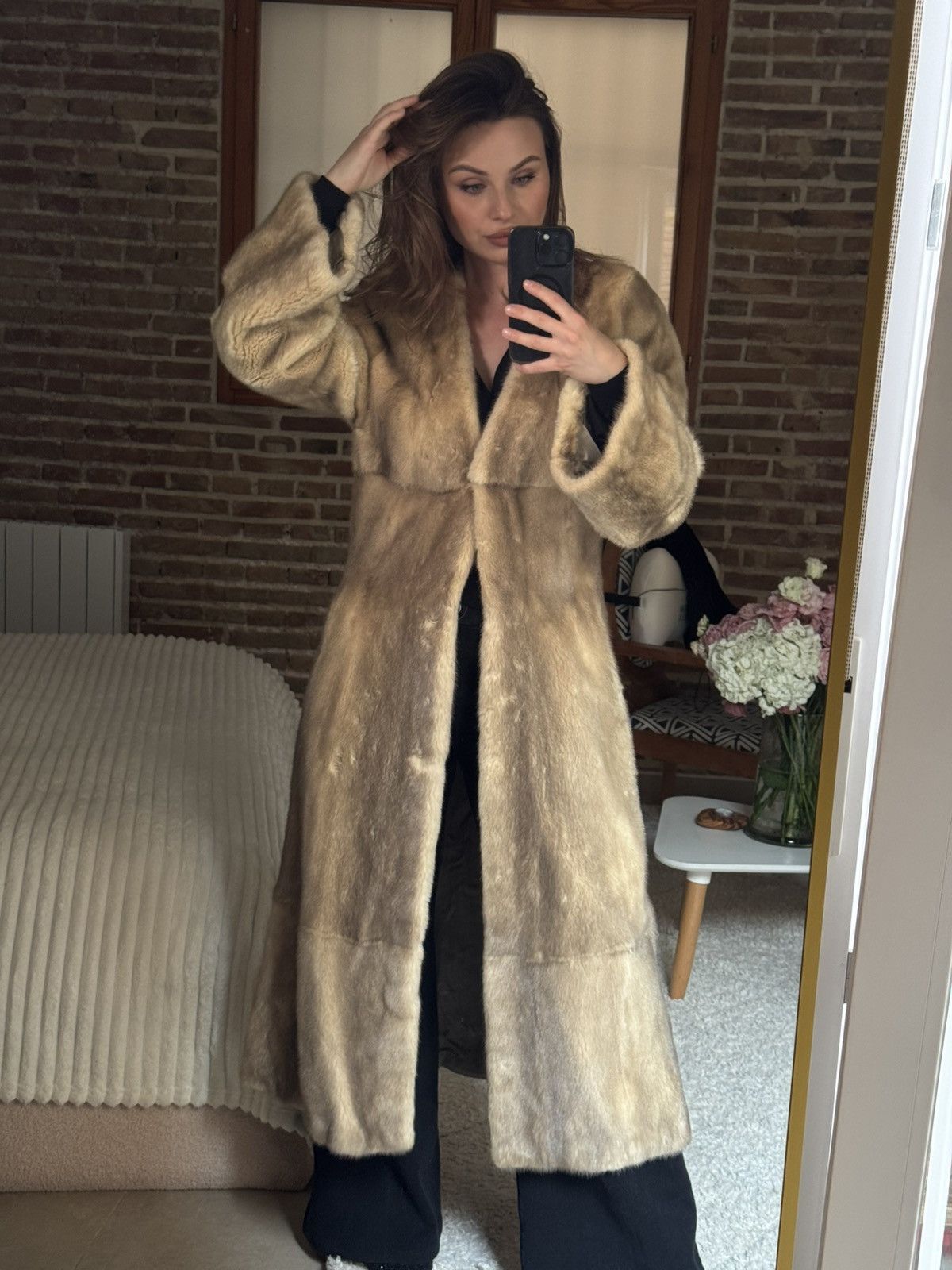 Other Vintage Mink Fur Coat Custom Made Size S / US 4 / IT 40 - 8 Thumbnail