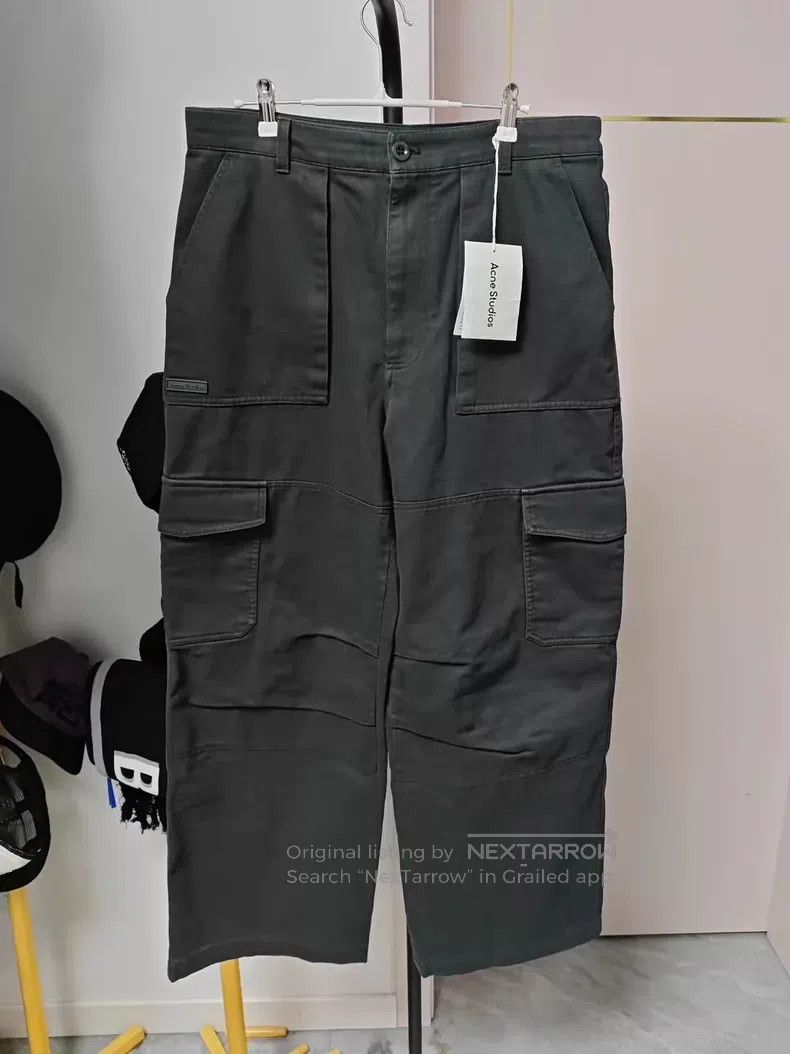 Acne Studios Acne Studios Baggy High Rise Cleanfit Hidden Zip Relaxed C Size US 32 / EU 48 - 1 Thumbnail