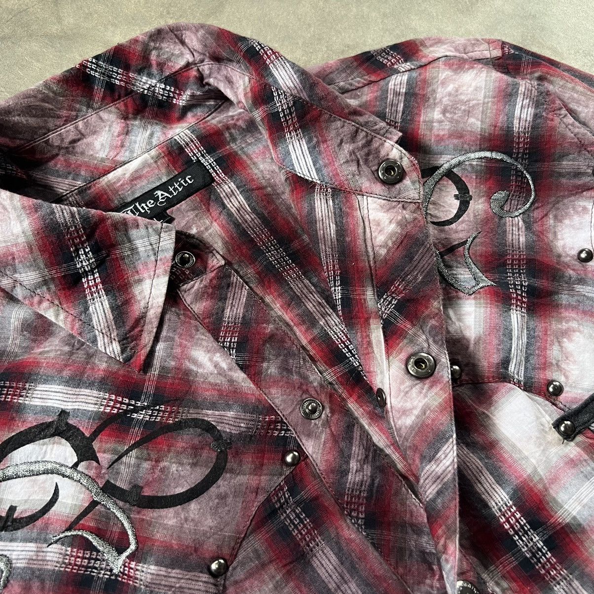 In The Attic 2000s In The Attic Western Smoke Long Sleeve Shirt Size US L / EU 52-54 / 3 - 4 Thumbnail