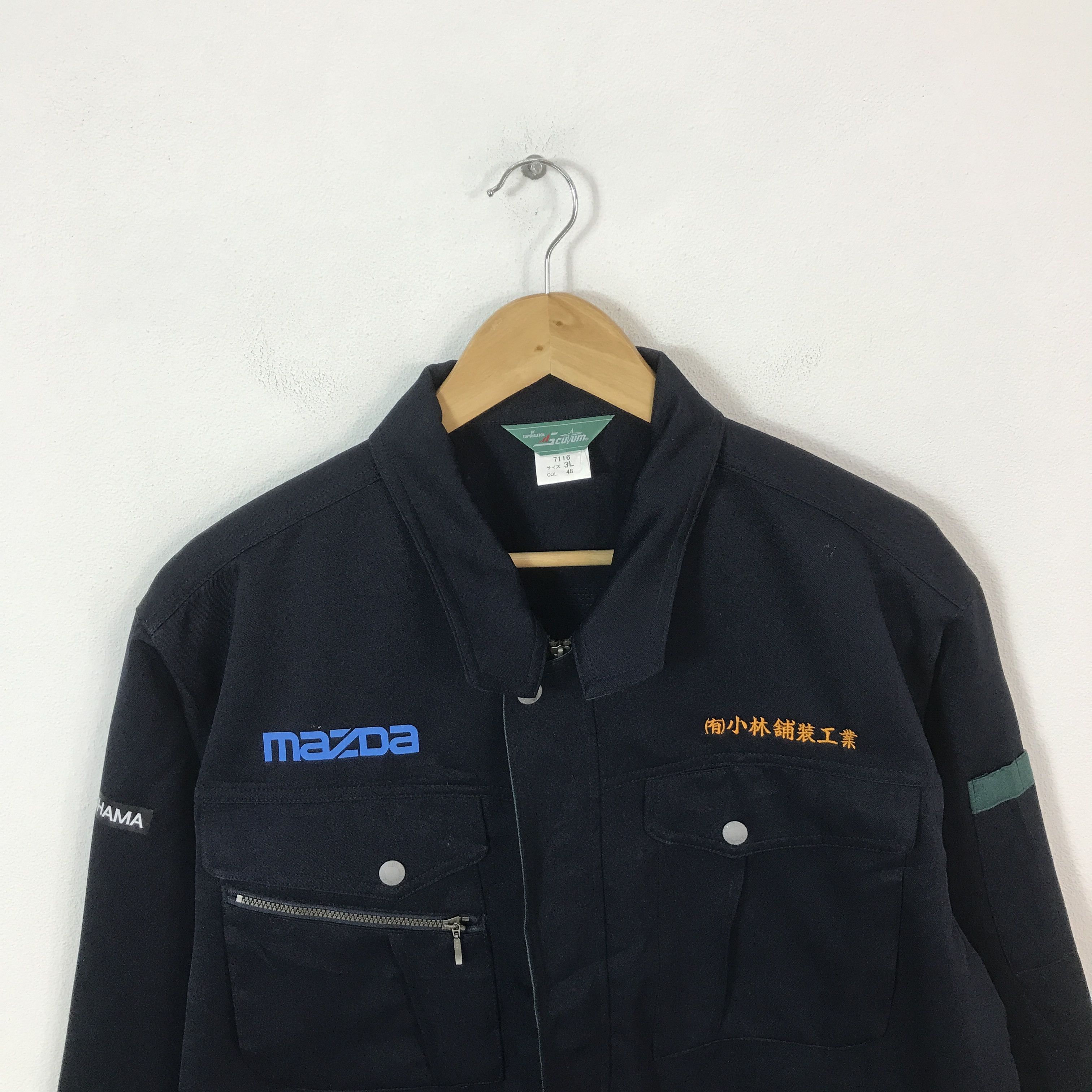 Japanese Brand Vtg mazda racing motorsport custom jacket K61B24 Size US L / EU 52-54 / 3 - 3 Thumbnail