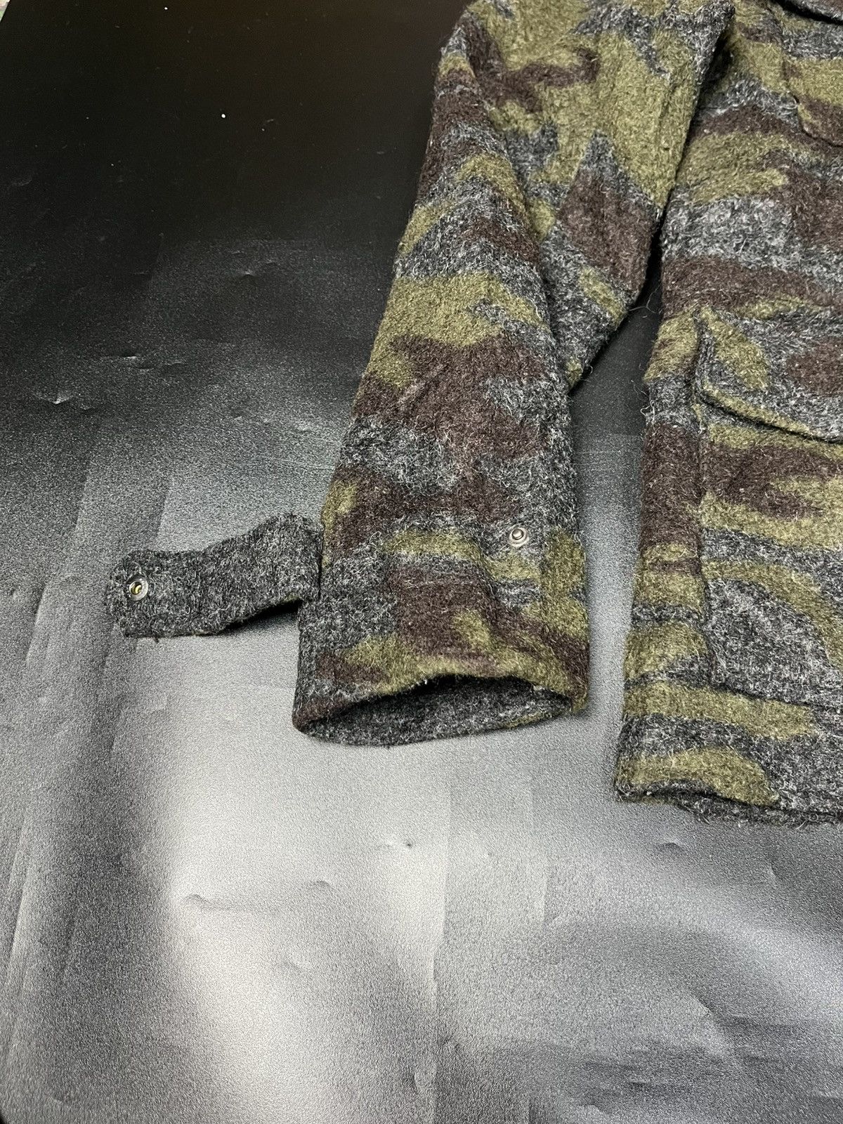 Final Home × If Six Was Nine × Japanese Brand Japanese 291295=Homme army wool jacket Size US M / EU 48-50 / 2 - 6 Thumbnail
