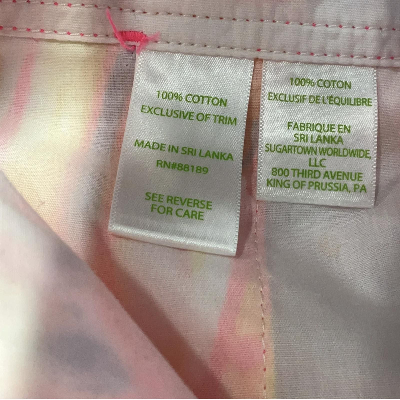 Other Lilly Pulitzer Size 6 The Kerrie Printed Cotton Shorts Size 28" / US 6 / IT 42 - 5 Thumbnail