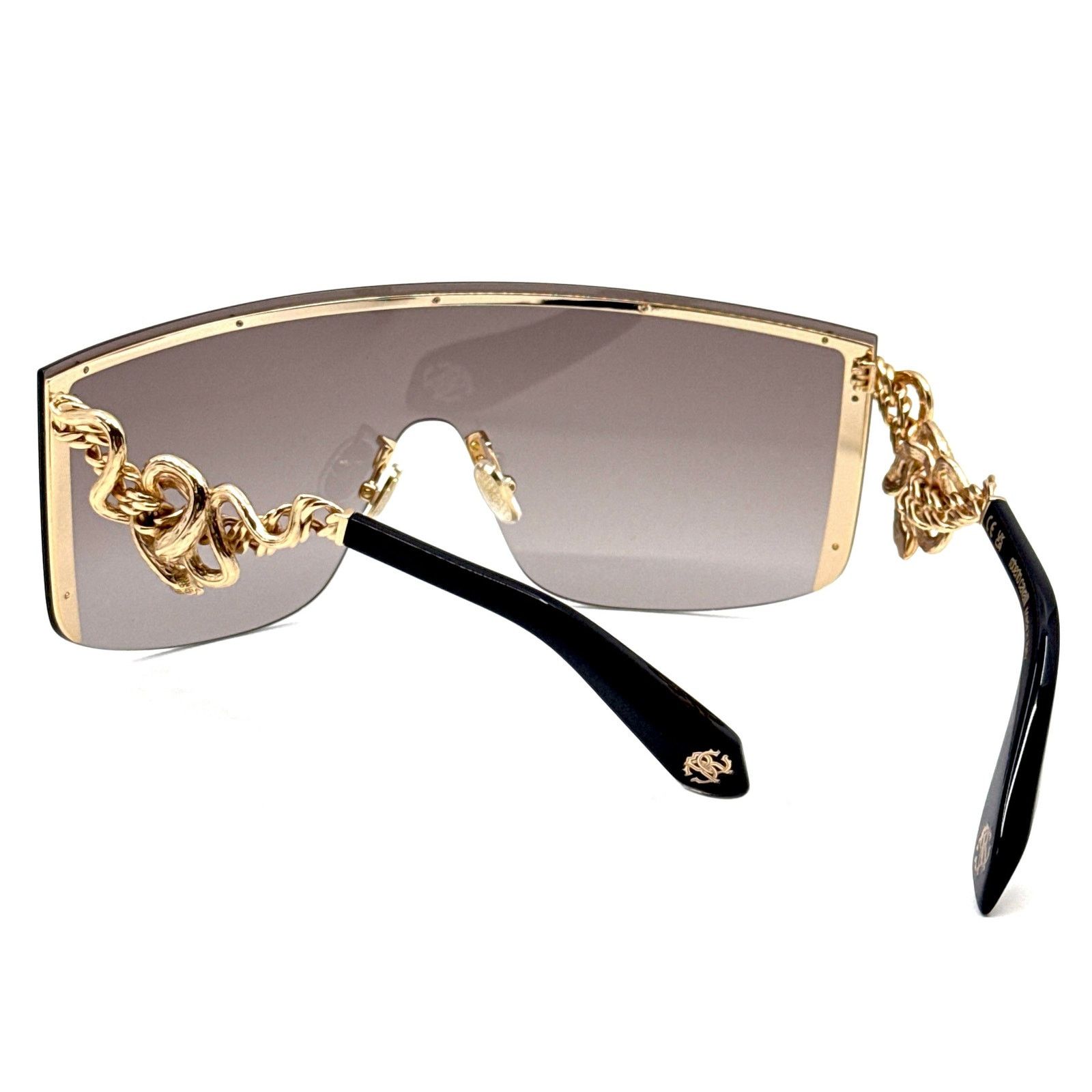 Roberto Cavalli New, ROBERTO CAVALLI Sunglasses SRC015 Col.300G Authentic Size ONE SIZE - 12 Thumbnail