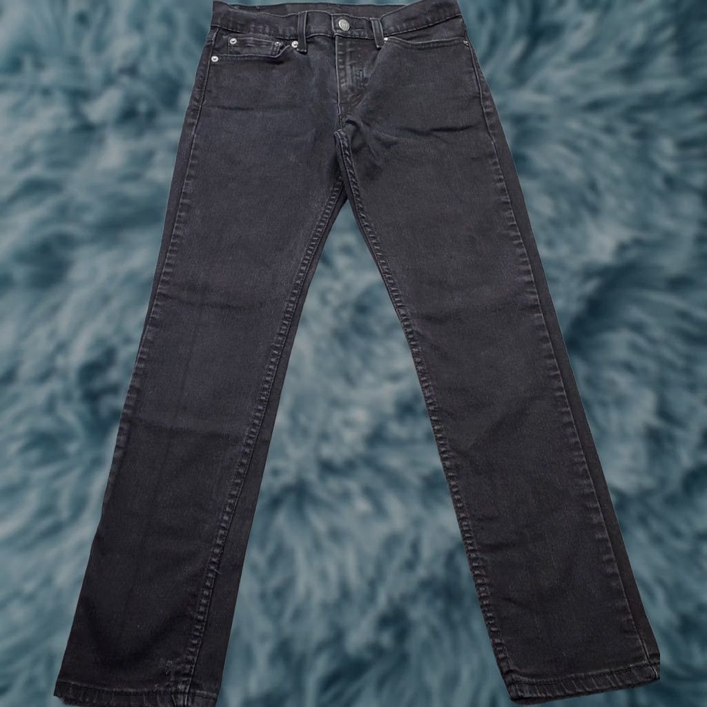 Levi's Levi's 511 Straight Jeans Mens Size 28 Black Denim 5-Pockets Dark Wash Streetwear Denim Jeans Size US 28 / EU 44 - 1 Thumbnail