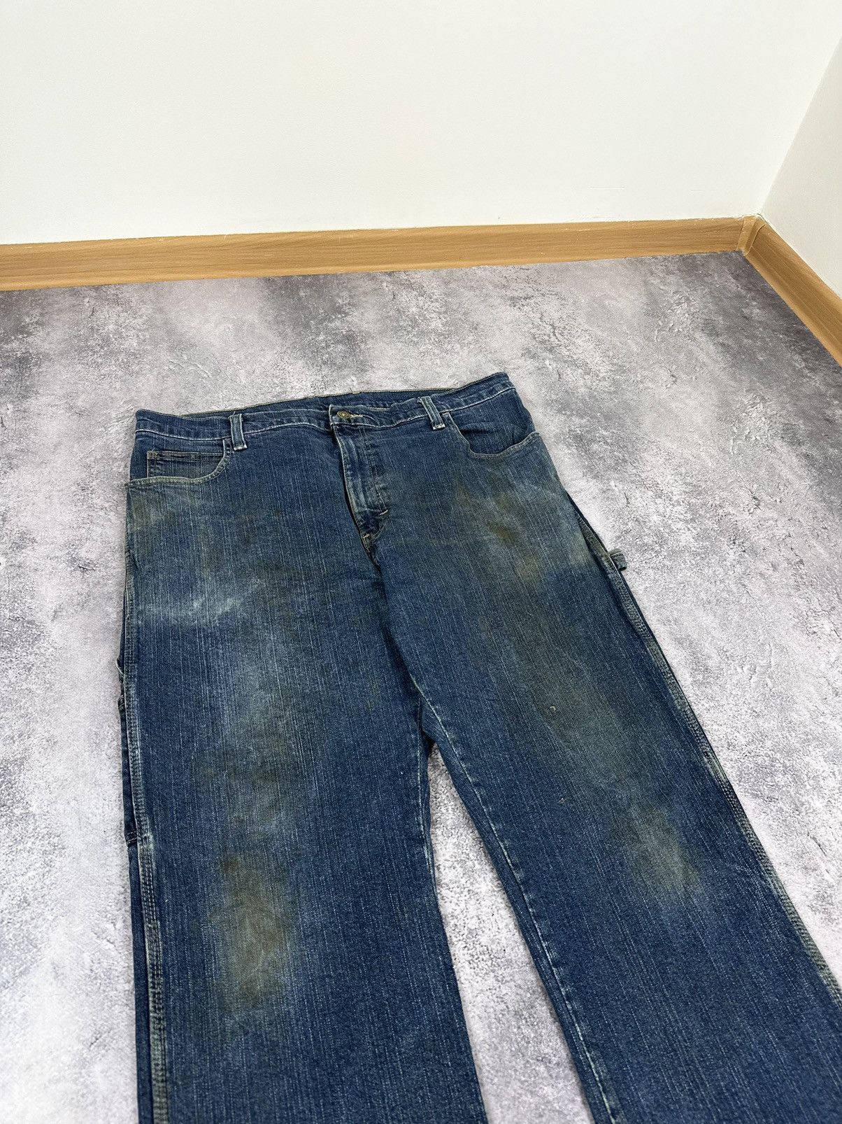 Dickies Vintage Dickies Baggy Carpenter Cargo USA Hype Work Pants Size US 36 / EU 52 - 9 Thumbnail