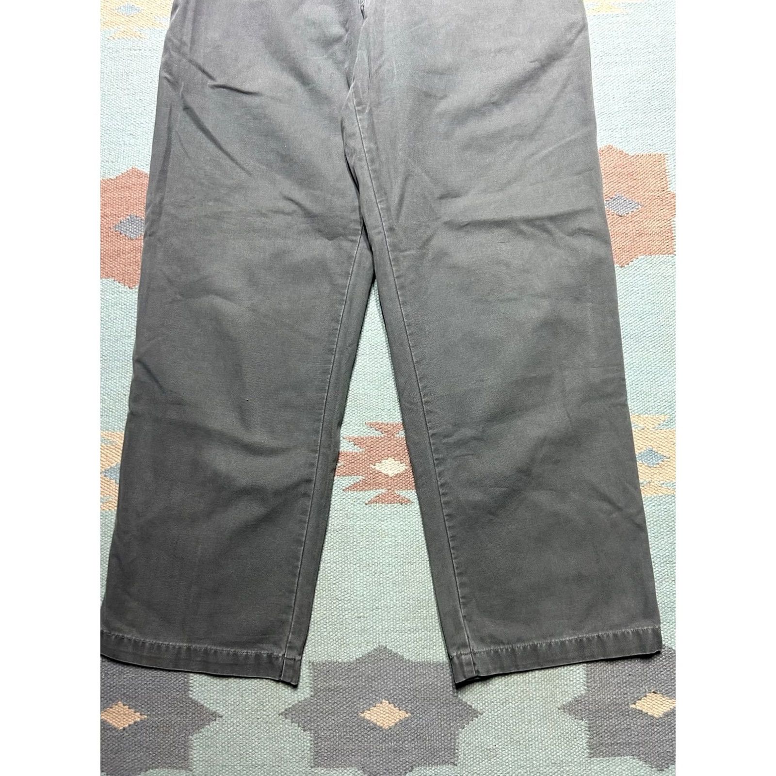 Vintage Columbia Pants Canvas Carpenter Gray 34x30 Mens Outdoor Hiking Fishing Size US 34 / EU 50 - 6 Thumbnail