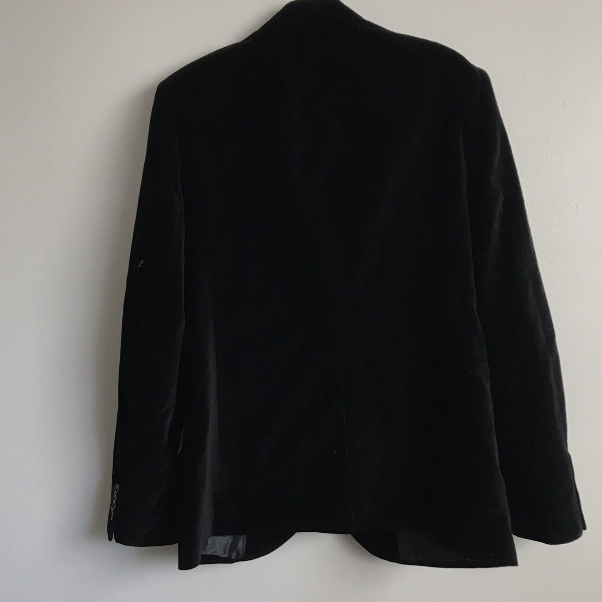 Armani Exchange Armani Exchange Velvet Black Blazer Smoking Jacket Mens M Size 36R - 3 Thumbnail