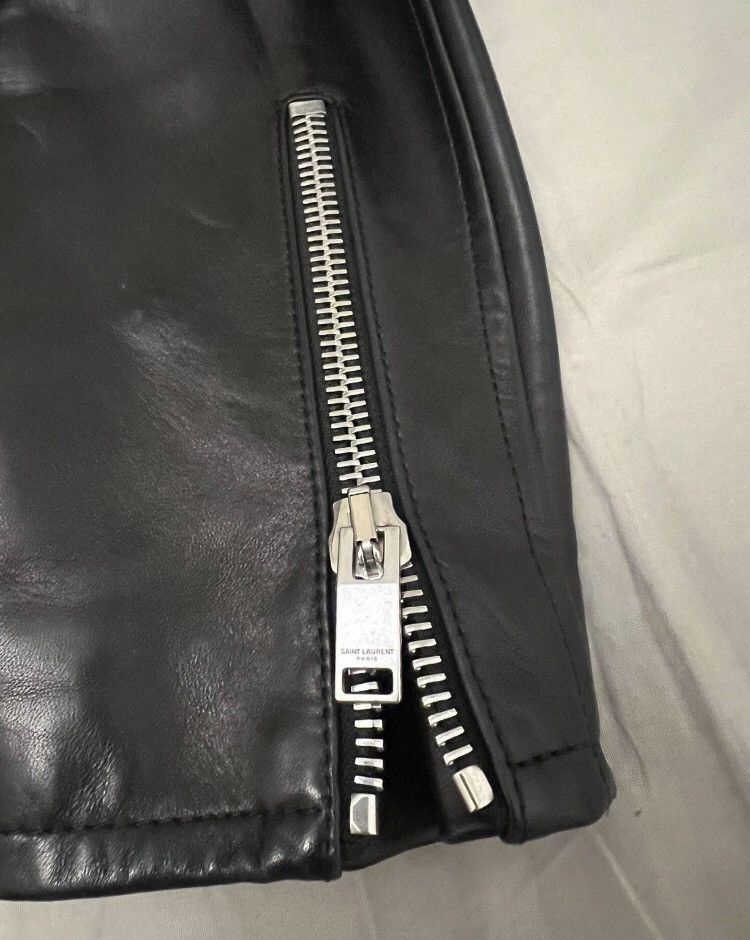 Saint Laurent Paris × Yves Saint Laurent Saint Laurent slp L01 leather jacket Size US L / EU 52-54 / 3 - 4 Thumbnail