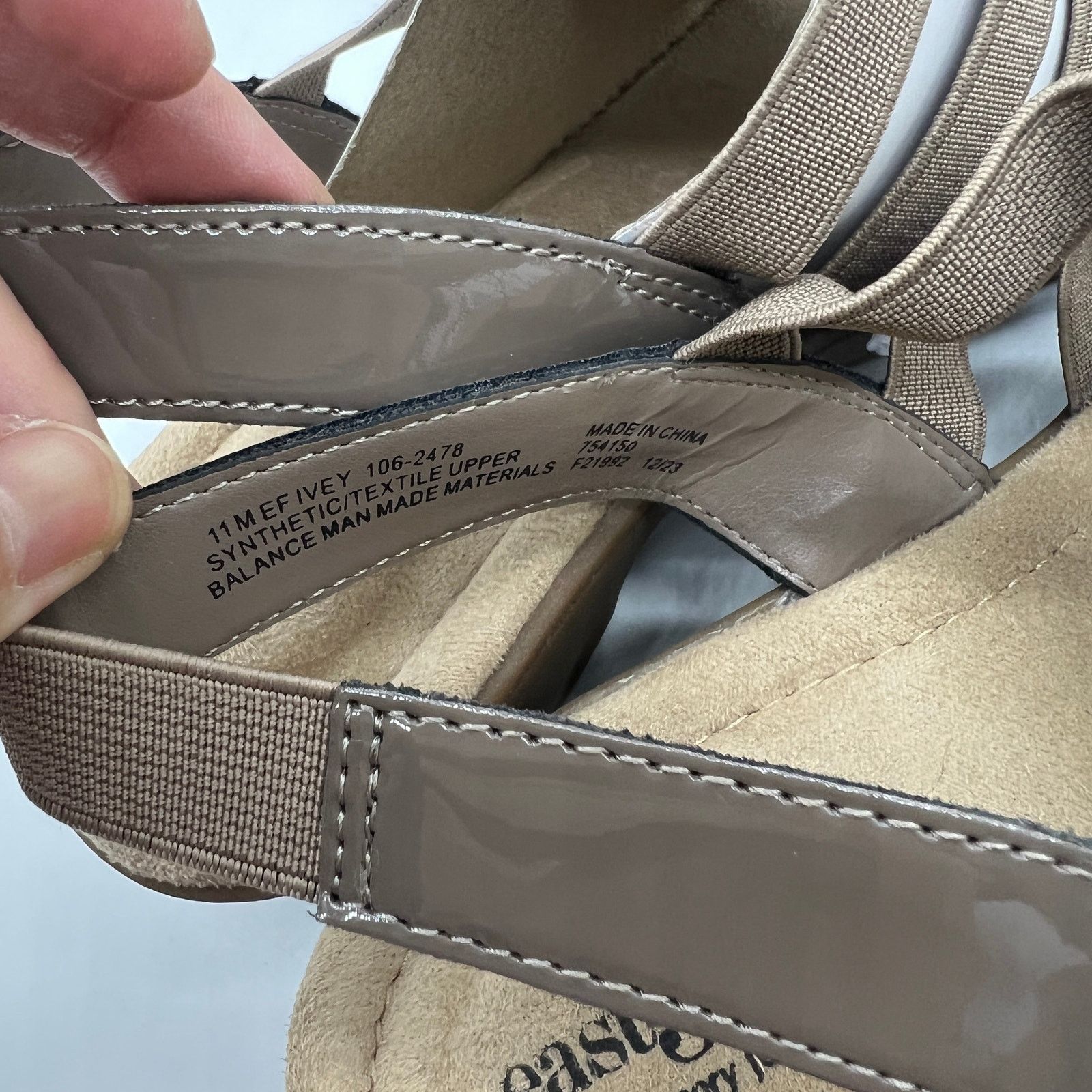 Other East 5th Ivey Women's Memory Foam Sling Back Sandals Br Size US 11 / IT 41 - 7 Thumbnail