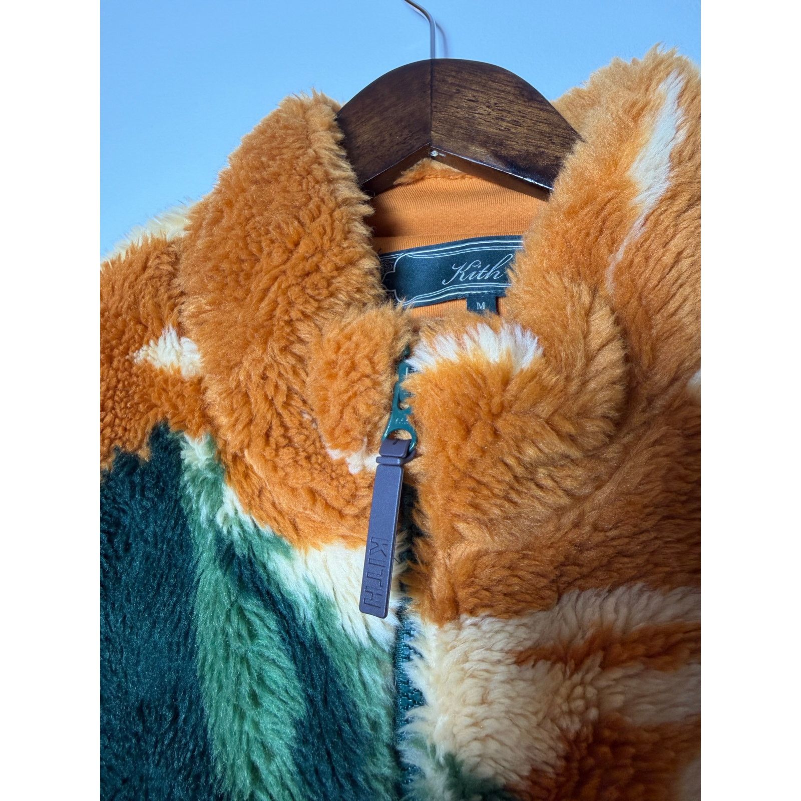 Kith kith pinehurst sherpa full zip bergamot jacket FW23 Size US M / EU 48-50 / 2 - 4 Thumbnail