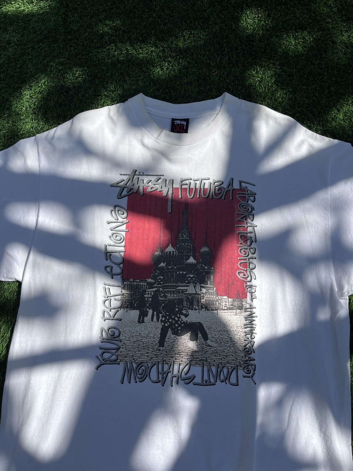 Designer × Stussy × Vintage Stussy futura anniversary RARE Size US XL / EU 56 / 4 - 2 Thumbnail