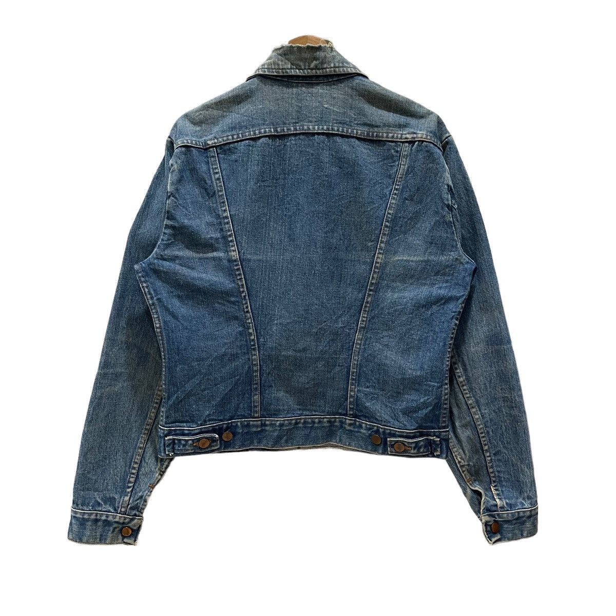 Wrangler Vintage 80s Wrangler Denim Made in Usa Trucker Jacket Size US M / EU 48-50 / 2 - 8 Thumbnail