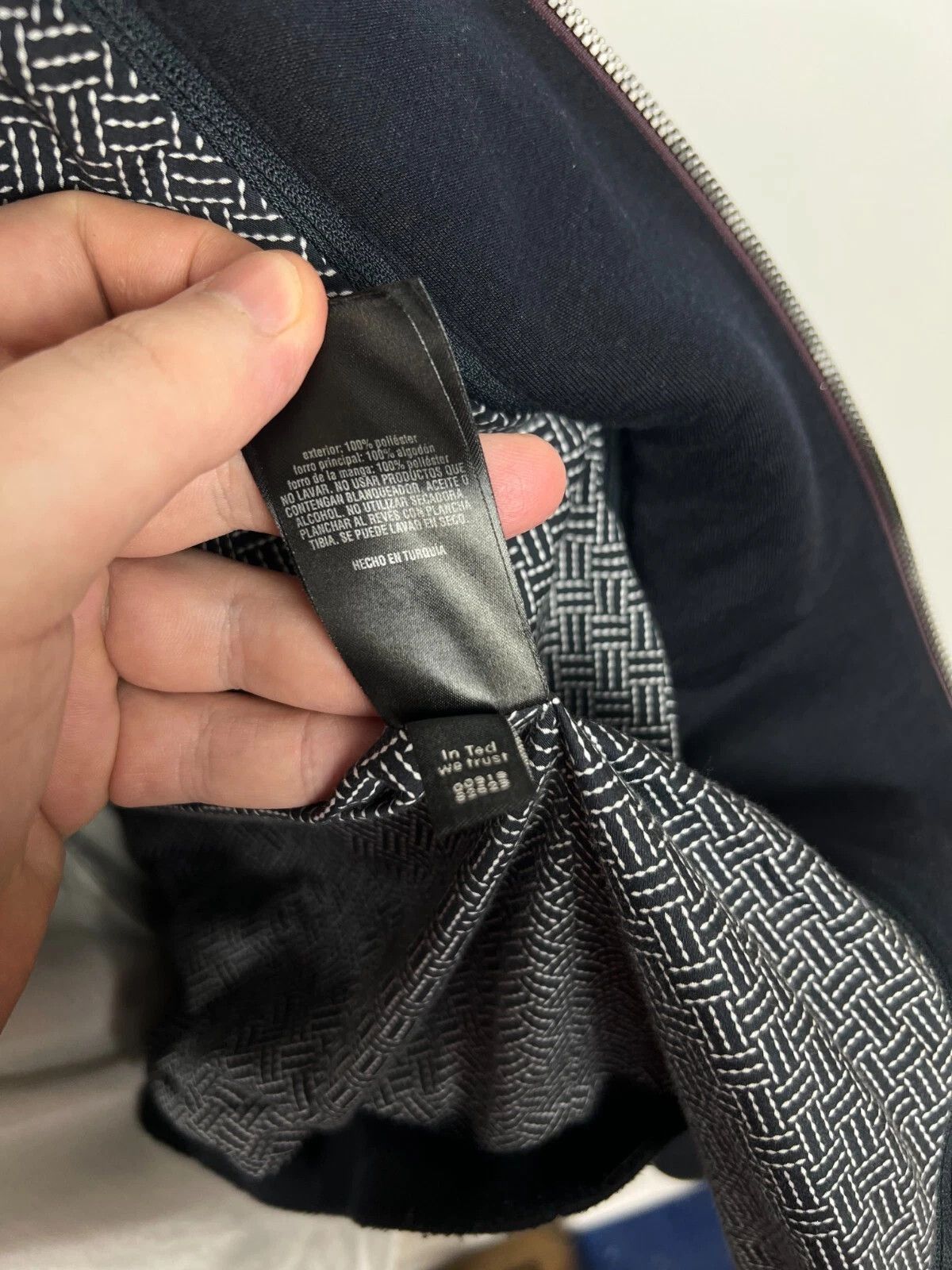 Ted Baker Ted Baker London Black Removable Lining Two Button Jacket Size US XL / EU 56 / 4 - 14 Thumbnail