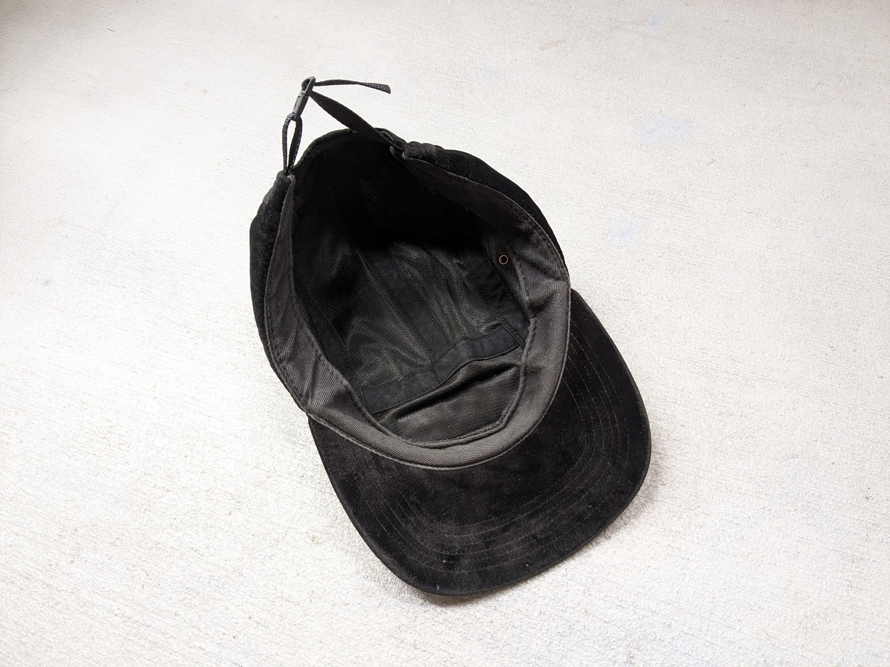 Supreme Supreme Velvet Camp Cap Black Hat 5 Panel Velour BOGO SS16 Size ONE SIZE - 9 Thumbnail