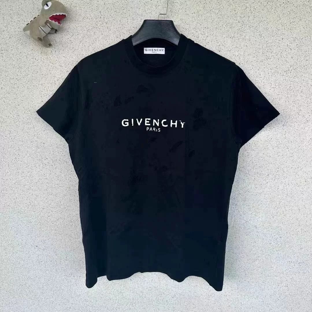Givenchy Givenchy New Oversized Large Hole Tee Size XXS / US 00 / IT 34 - 1 Thumbnail