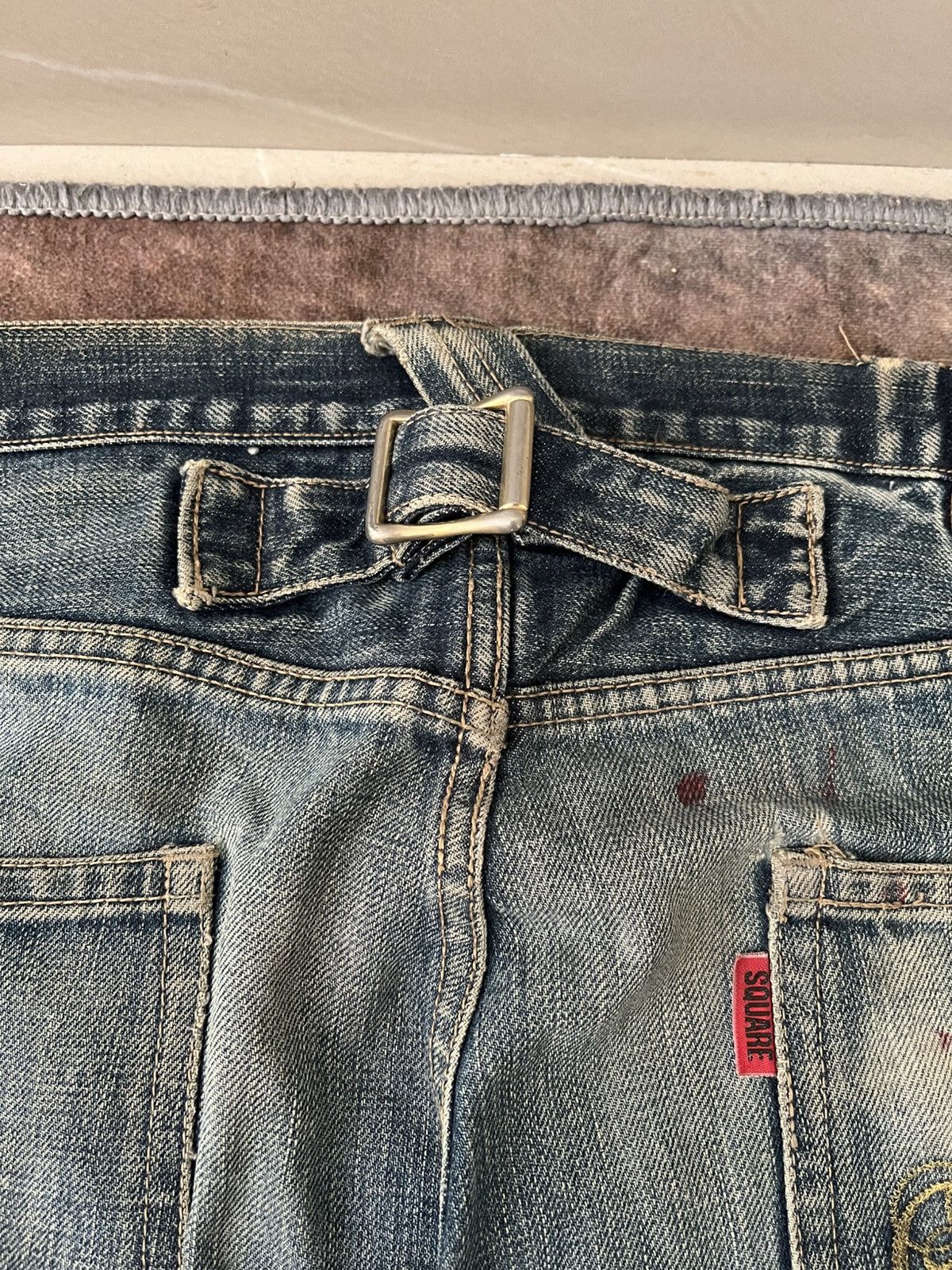 If Six Was Nine × Japanese Brand × Vintage Vintage Selvadge Isquare Denim Size US 34 / EU 50 - 21 Thumbnail
