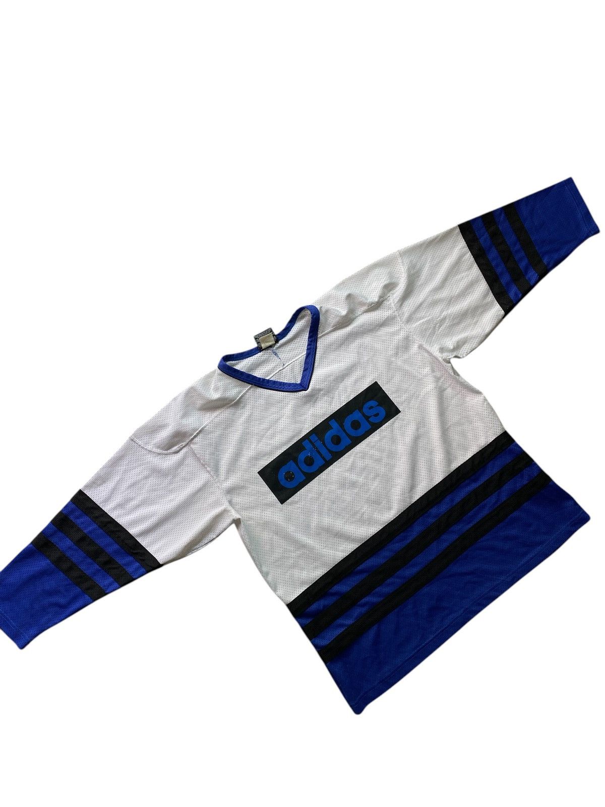 Adidas × Vintage VTG ADIDAS EQUIPMENT HOCKEY JERSEY YEEZY KOBE PHARELL BOOST Size US L / EU 52-54 / 3 - 4 Thumbnail