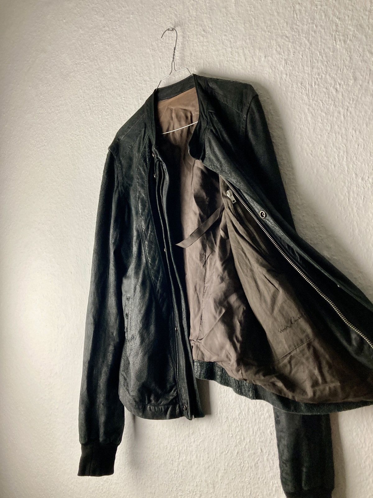 Rick Owens F/W 04 "QUEEN" Blistered Lamb Leather Jacket Rick Owens M Size US M / EU 48-50 / 2 - 14 Thumbnail