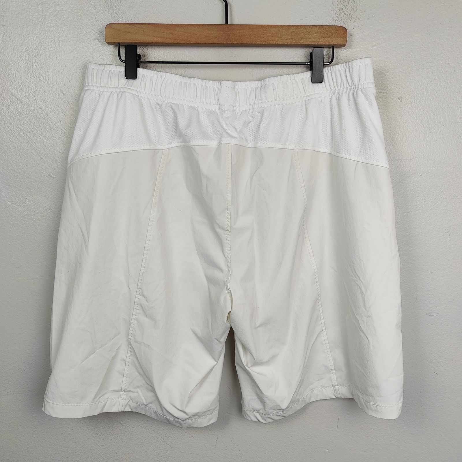Other Sergio Tacchini Court Shorts Mens Large White Mesh Lined Size US 34 / EU 50 - 4 Thumbnail