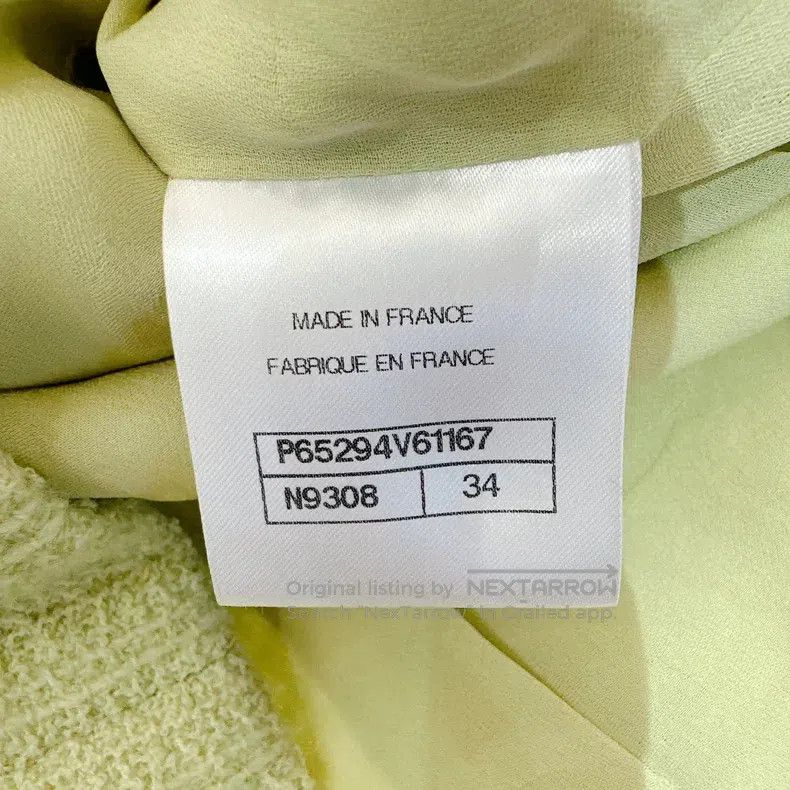 Chanel Chanel 20k Fall/Winter Equestrian Avocado Jacket Size XXS / US 00 / IT 34 - 5 Thumbnail