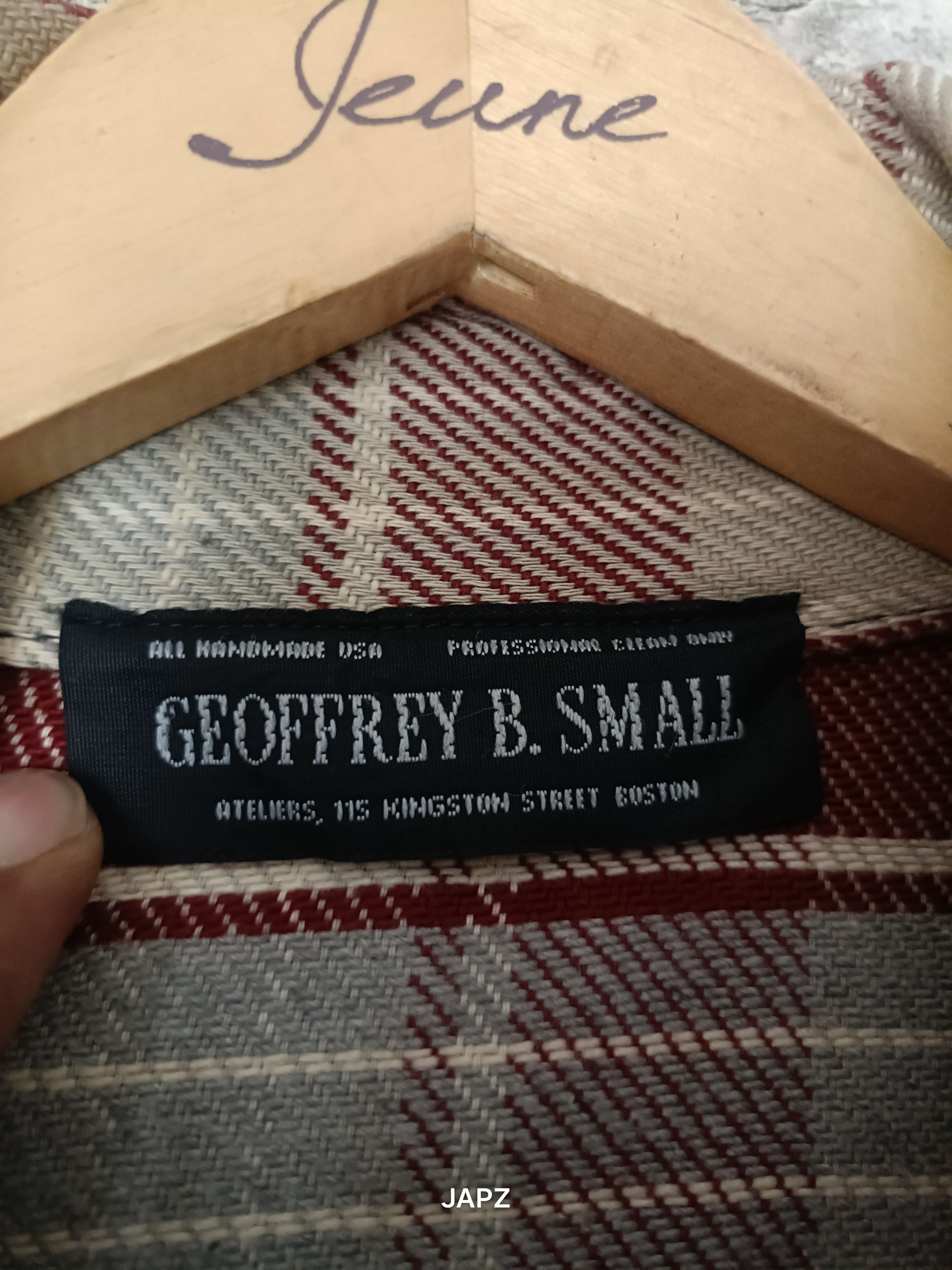Geoffrey B. Small Vintage Geoffrey B. Small flannel shirt Boston atelier era Size US L / EU 52-54 / 3 - 4 Thumbnail