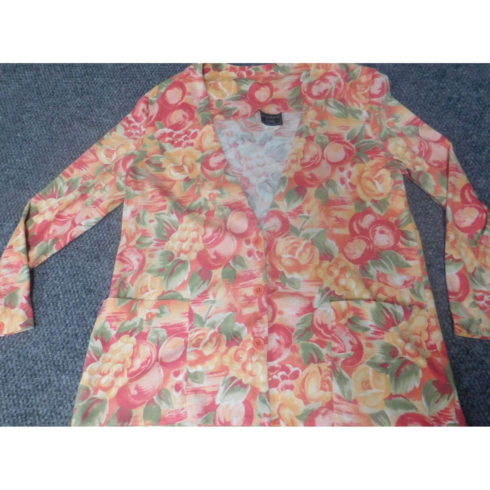 Pinko Southern Lady Womens Jacket 16 Pink Floral Shirt? Size XXL / US 16-18 / IT 52-54 - 4 Thumbnail