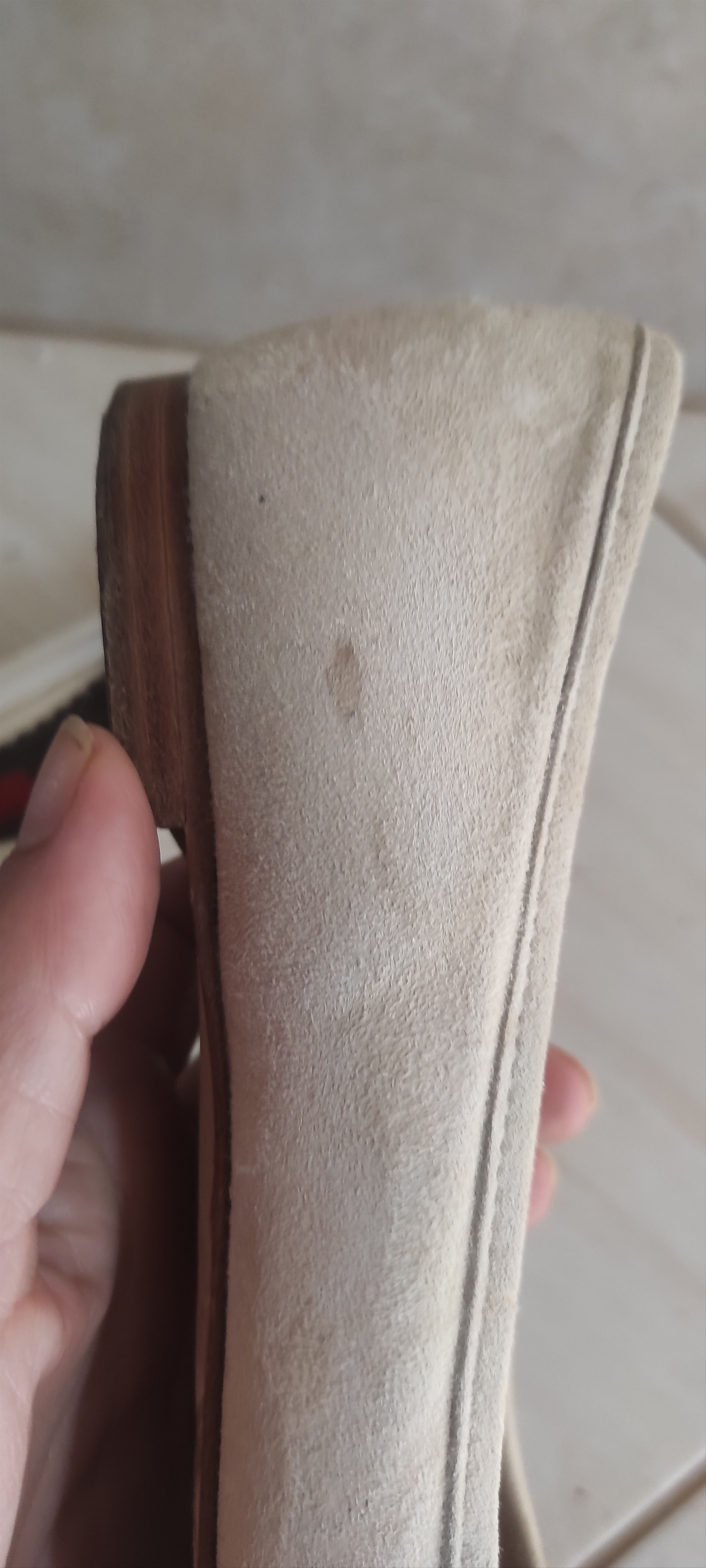 Carolina Herrera Carolina Herrera Ballerina Flat Shoe Suede Leather Ballet Size US 5 / IT 35 - 7 Thumbnail
