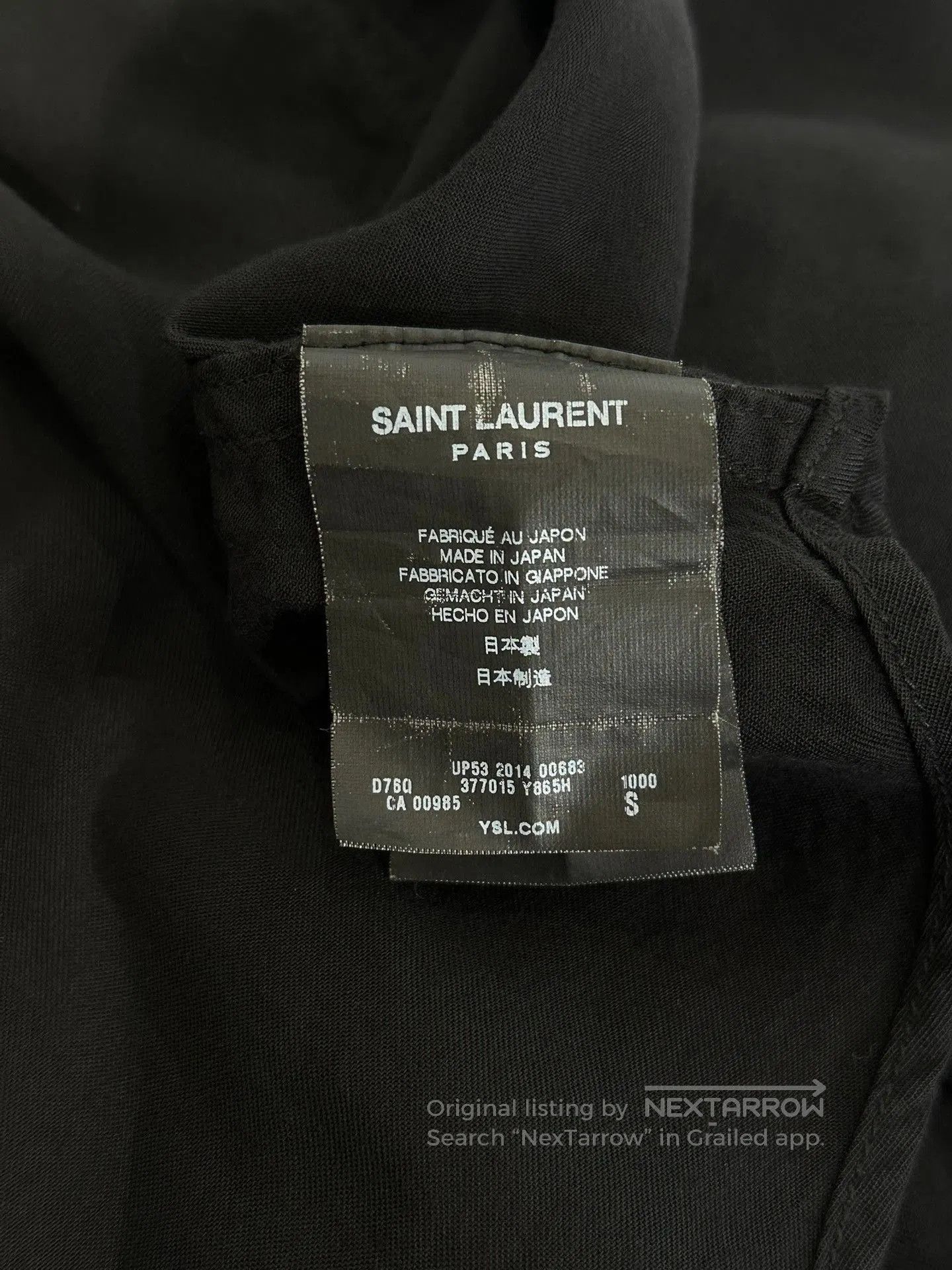 Saint Laurent Paris Saint Laurent Studded Shirt S. Size US S / EU 44-46 / 1 - 7 Thumbnail