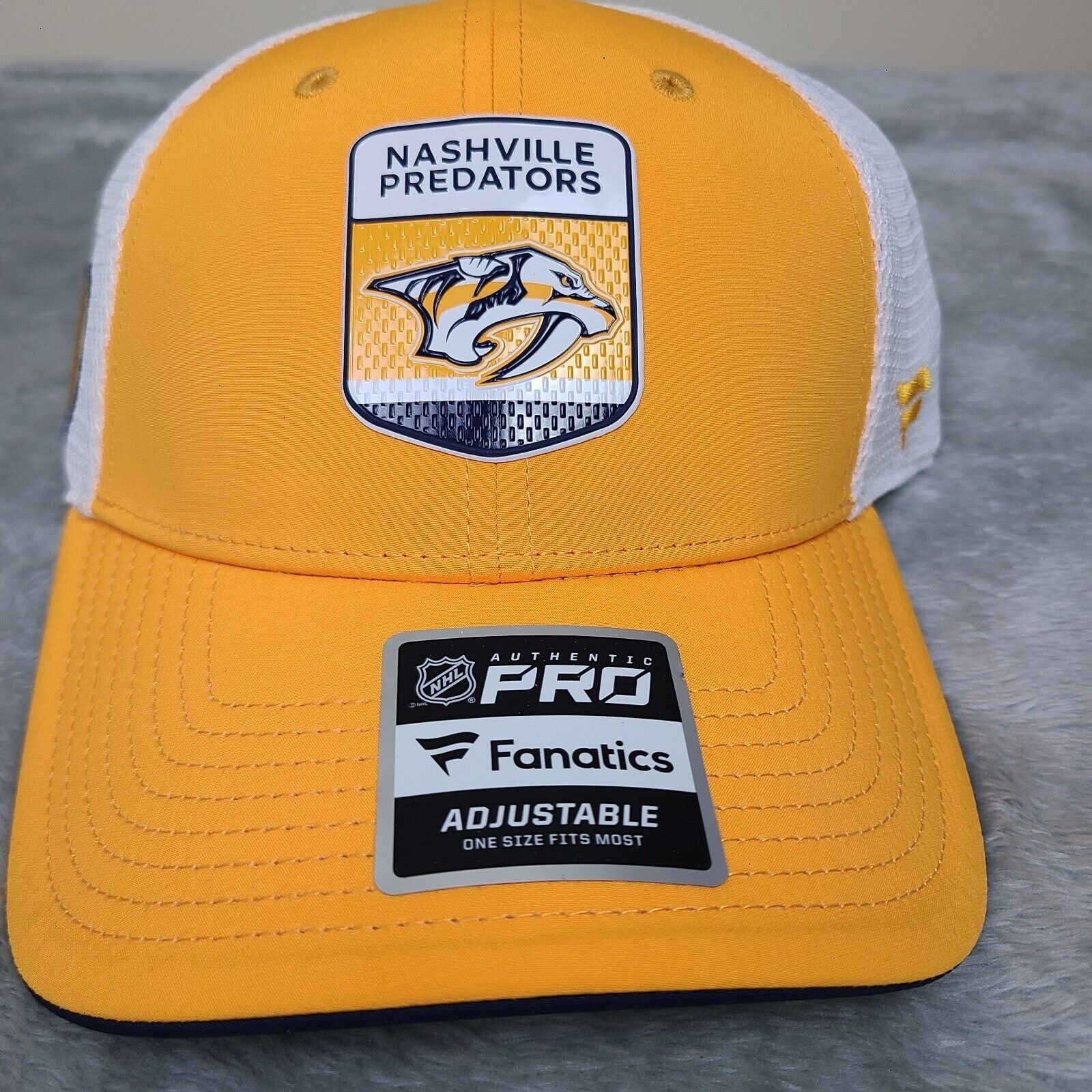 Other Nashville Predators Hat 2023-24 NHL Authentic Pro Draft Mesh Size ONE SIZE - 1 Thumbnail