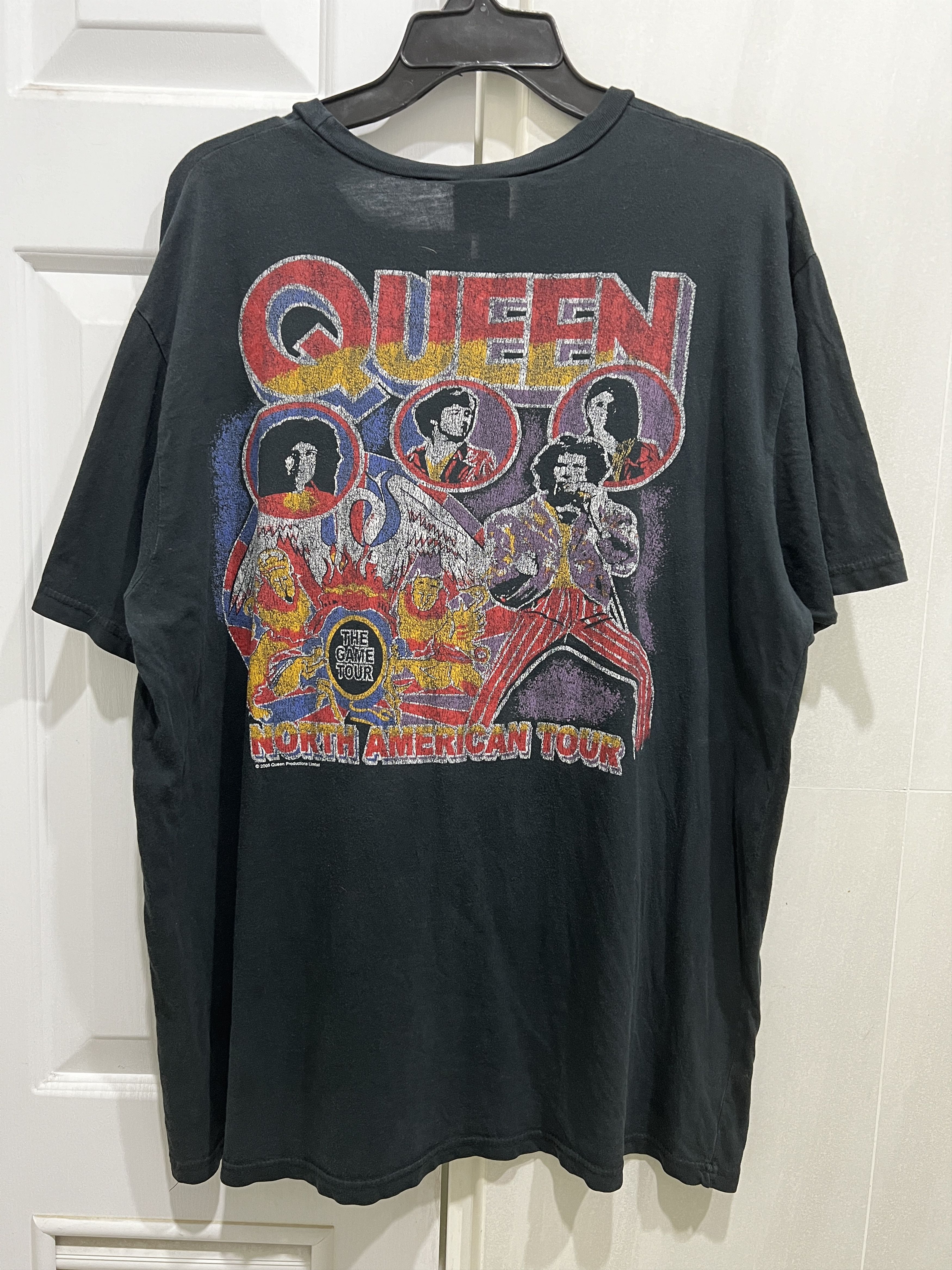 Band Tees × Vintage Vintage 2005 Y2K Queen Tour Promo Tee Size US L / EU 52-54 / 3 - 2 Thumbnail