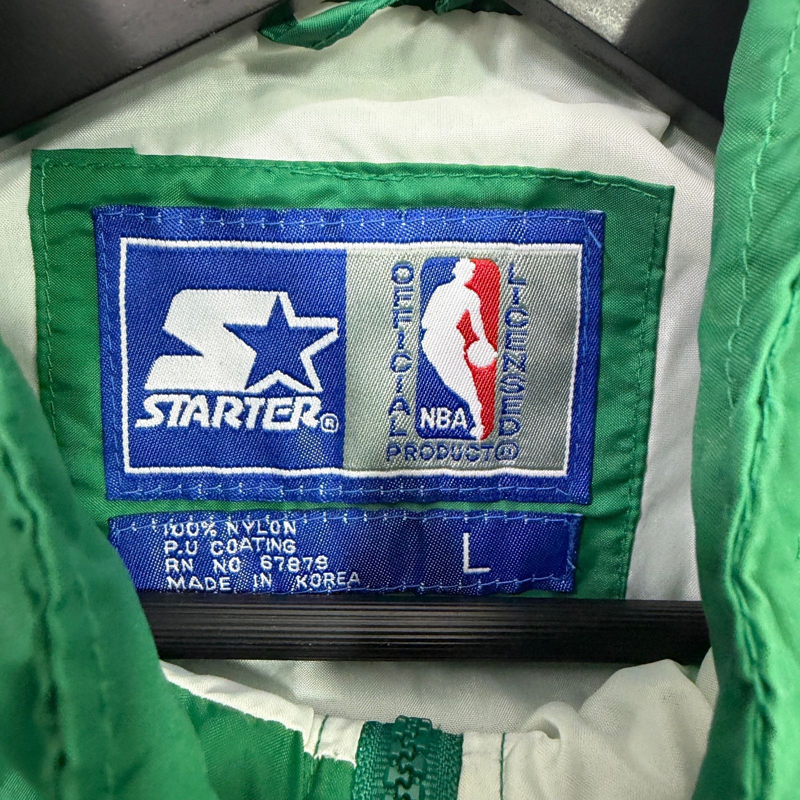 Vintage Vintage Starter Boston Celtics Windbreaker Jacket Large Size US L / EU 52-54 / 3 - 10 Thumbnail