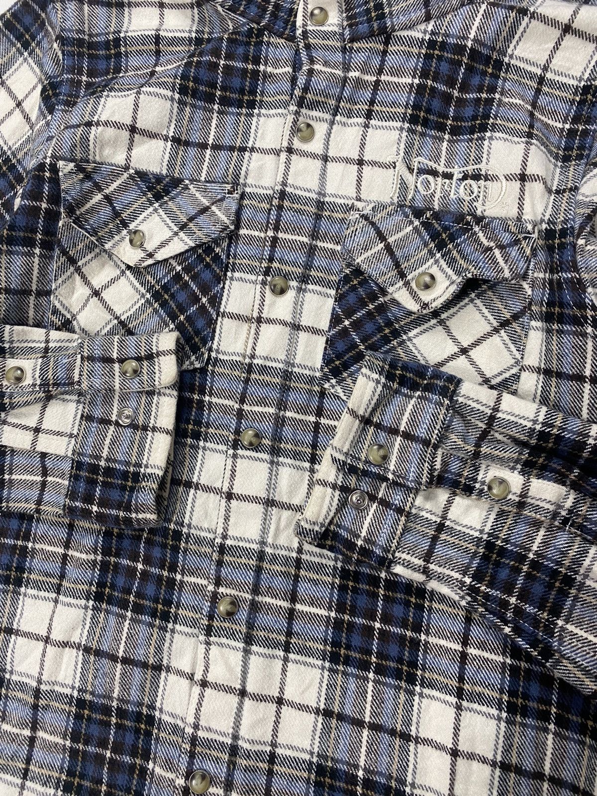 Norton Norton Flanel With Hooded Shirt Size US S / EU 44-46 / 1 - 6 Thumbnail