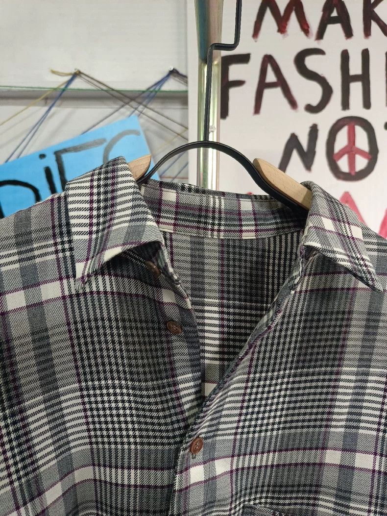 Y's Y's Destroy the plaid coat Size US S / EU 44-46 / 1 - 2 Thumbnail