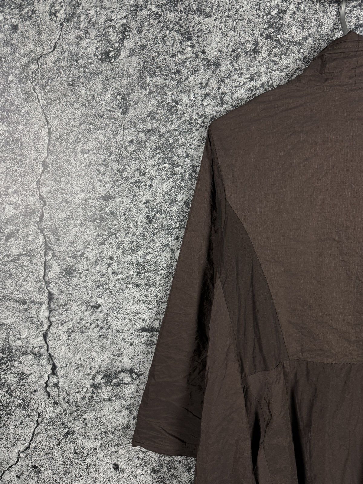 Other Champagne Made In Germany Oversized Draped Coat Jacket Brown Size ONE SIZE - 12 Thumbnail