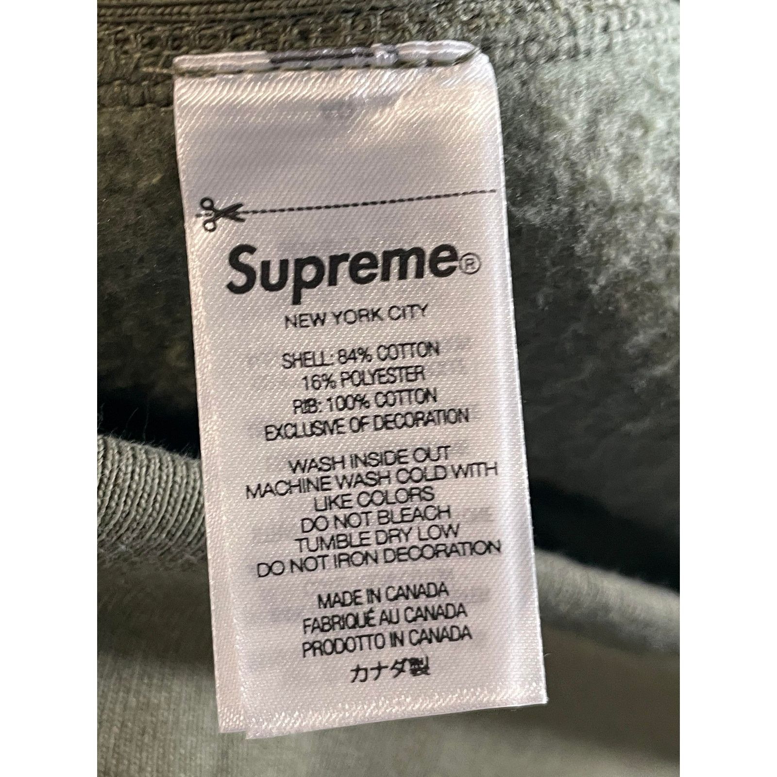Supreme Supreme Bogo Olive Hoodie Size US XL / EU 56 / 4 - 4 Thumbnail