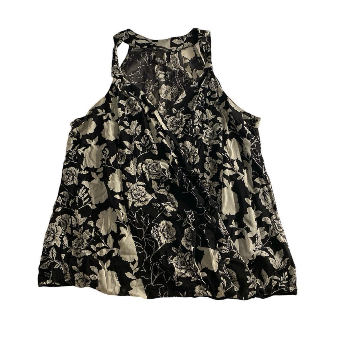 Other Floral Halter Tank Black White Sleeveless Top INC XL Size XL / US 12-14 / IT 48-50 - 3 Thumbnail