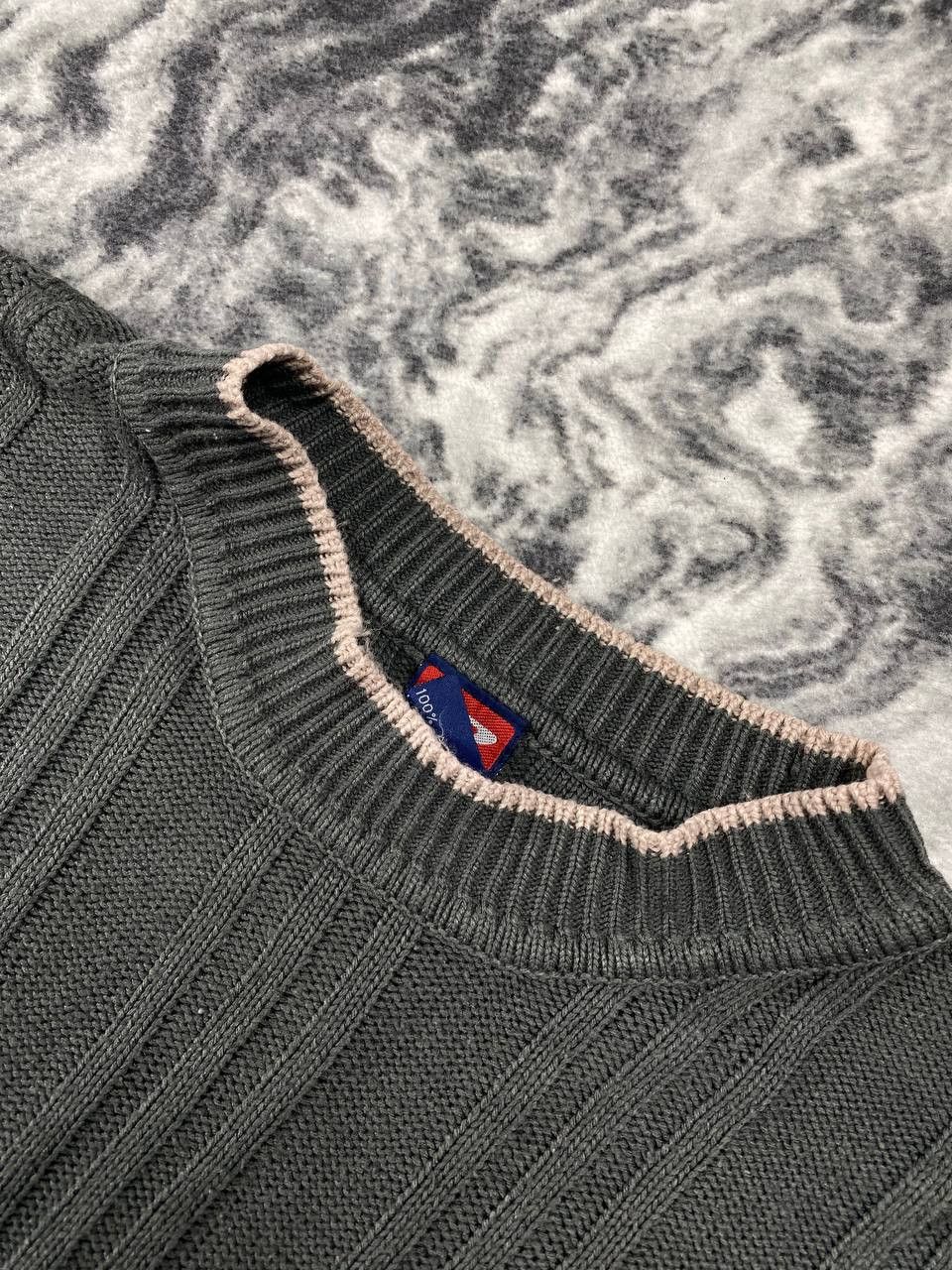 Diesel Vintage Diesel Knit Ribbed Sweater Big Logo Size US L / EU 52-54 / 3 - 6 Thumbnail