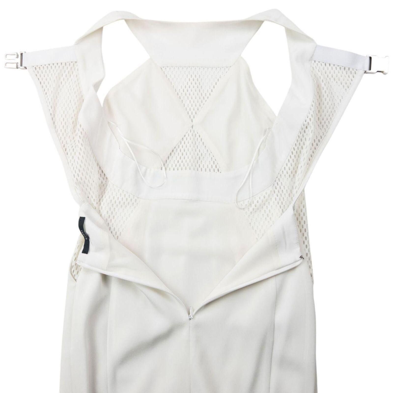 Gucci Vintage 2000s Gucci By Tom Ford Mesh Panel Dress Womens S Size S / US 4 / IT 40 - 6 Thumbnail